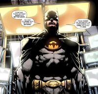 Batman gets a redesigned costume after starting Batman Incorporated