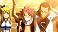 725px-Natsu, Lucy and Macao return home