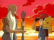 EP441 Aniceto entregando el símbolo del Ánimo