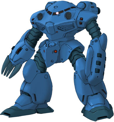 พบเห็นเหล่า กองร้อยกบ ในการ์ตูนเรื่อง Gundam 390px-Msm-07f