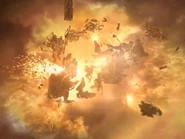 Borg-Kubus Zerstörung