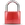 Padlock-red