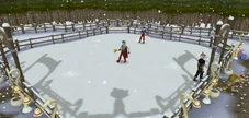 Ice skating