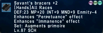 Savant's Bracers +2