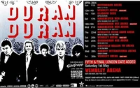 Poster uk duran duran