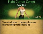 F Cotton Corset variations
