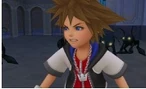 Sora surrounded by Heartless