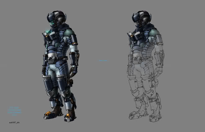 dead space 2 earthgov security suit