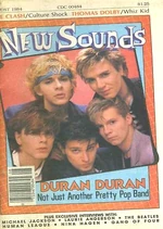 New sounds magazine duran duran august 1984