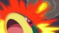 EP651 Quilava usando estallido