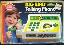 Big bird talking phone 1