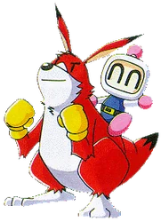 Bomberman and Rooey