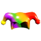 Mosaic Jester Cap