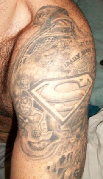 superman tattoo designs. pictures Superman Tattoo Pics
