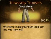 Stowaway Trousers