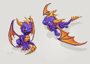 Spyro Concept Art