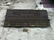 RN102 - Plaque de cocher à Lavilledieu