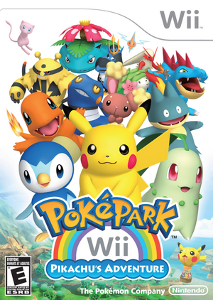 Carátula PokéPark Wii- La gran aventura de Pikachu