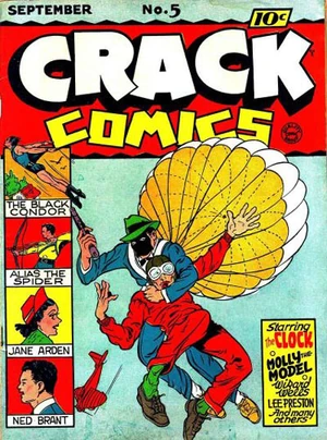 Cover for Crack Comics #5