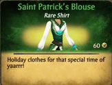 St. Patrick's Blouse