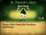 St. Patrick's Skirt
