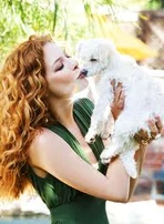 RachellewithherdogHoney