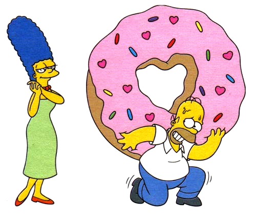 Im Genes De Homero Simpson Enamorado Imagui