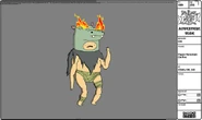 Modelsheet hippohyooman onfire