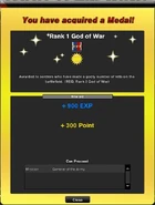 Rank 1 God of War