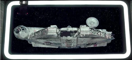 Millennium Falcon captured