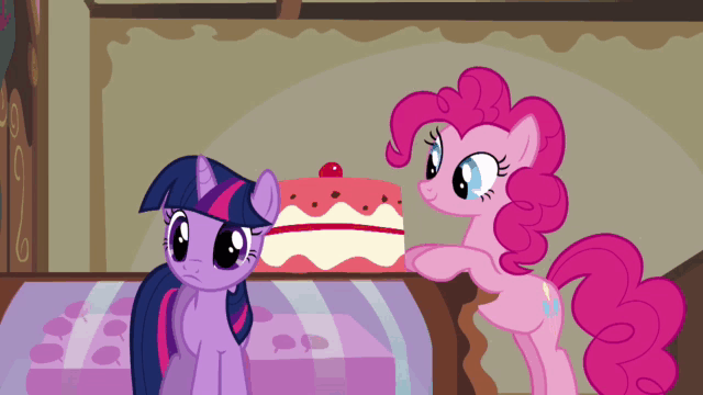 File:Pinkie Pie devouring a cake.gif