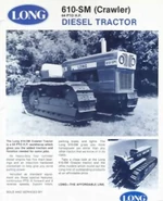 Long 610-SM crawler b&w
