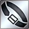 Belt silver DA2