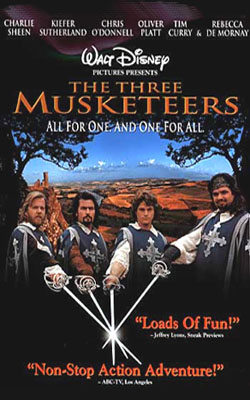 Three Musketeers Film 1993 Cast