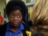 Chantay & Holly J In Their Degrassi Uniforms At Degrassi Talking