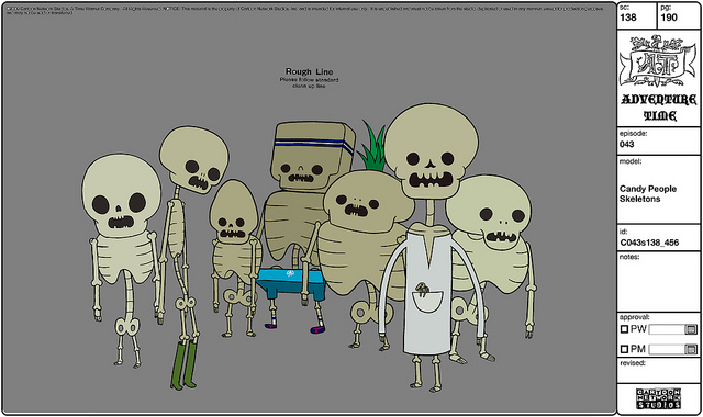 Adventure Time Skeleton