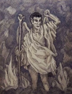 Devil painting
