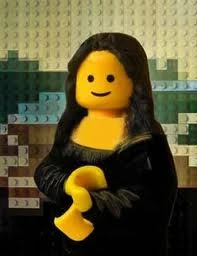 pixel mona lisa