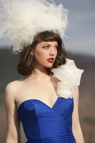 Kenley collins bluedress