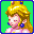 Peach Icon (Mario Kart Super Circuit)