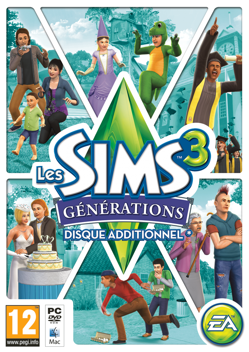 Générations - Les Sims Wiki - Les Sims, Les Sims 2, Les Sims 3