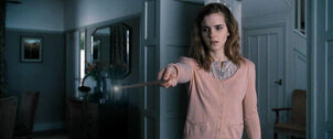 DH1 Hermione Granger using memory charm spell
