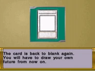 WC11 Blank Card
