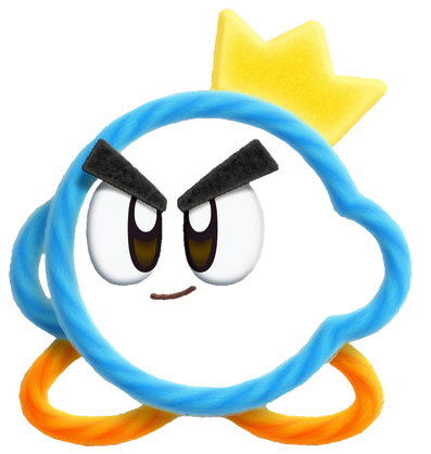 kirby prince fluff plush
