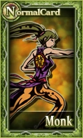 Female Monk Card