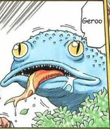 Serpent frog