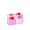 Lovey Dovey Marshmallow Squares.gif