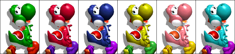 YoshiColorsMelee