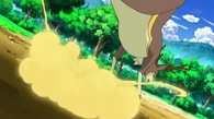 EP679 Sawsbuck usando Patada salto
