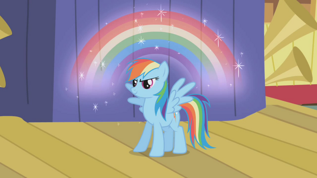 File:Rainbow Dash's Rainbow S1E06.png